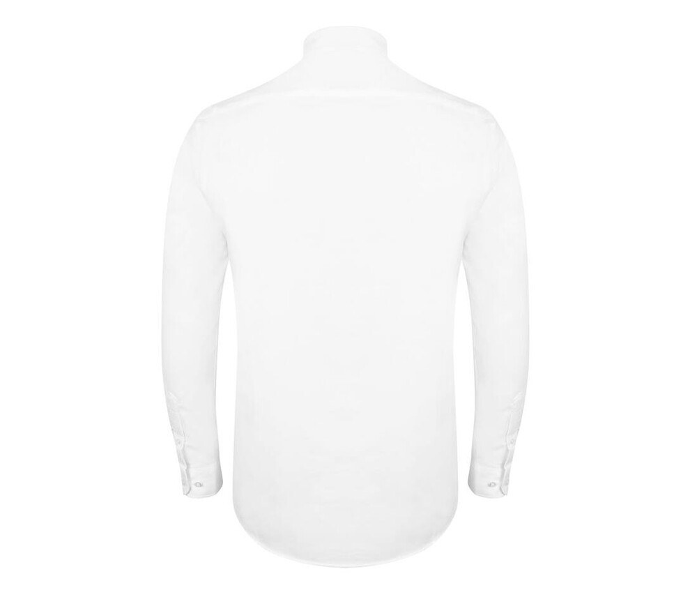 HENBURY HY512R - MEN’S MODERN L/S OXFORD SHIRT – REGULAR FIT