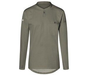 KARLOWSKY KYTM6 - LONG-SLEEVE WORK SHIRT PERFORMANCE Sage
