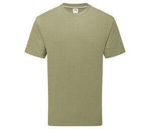 FRUIT OF THE LOOM SC1362 - Short-sleeved organic t-shirt Classic Olive