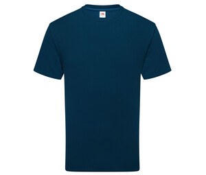 FRUIT OF THE LOOM SC1362 - Short-sleeved organic t-shirt Mountain Blue