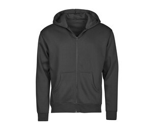 TEE JAYS TJ5154 - URBAN HOODED FULL ZIP SWEATSHIRT Negro