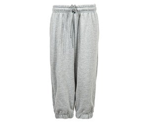 VESTI IT042 - KIDS ELASTICATED RIB CUFF PANTS Gris mezcla